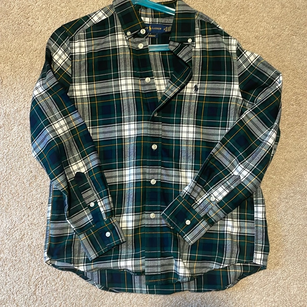 RL Polo plaid flannel shirt